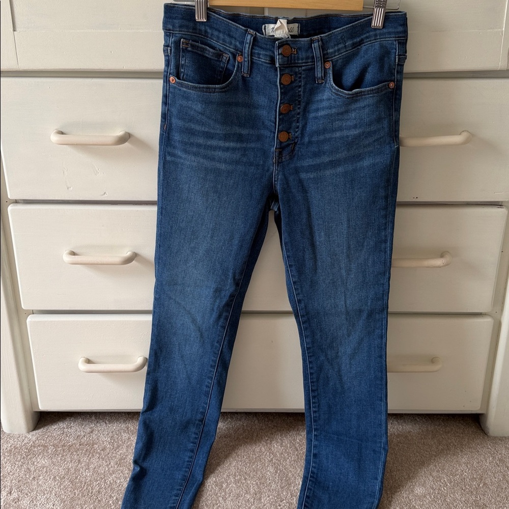 Madewell 9” Mid-Rise Skinny Jeans
